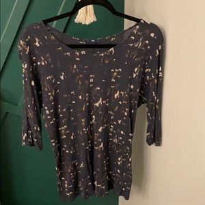 Navy Gap Top